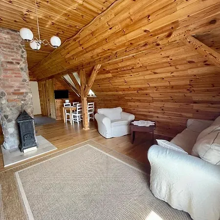 Oaza Pod Strzecha Klimatyczny Dom Z 3 Sypialniami Na Wylacznosc Z Kominkiem I Duzym Ogrodem شقة *