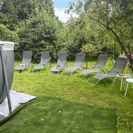 Oaza Pod Strzecha -dom Na Wylacznosc Z Jacuzzi, Duzym Ogrodem I 3 Sypialniami Daire